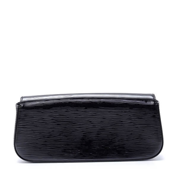 Louis Vuitton - Black Epi Electric Leather Sobe Clutch Bag 